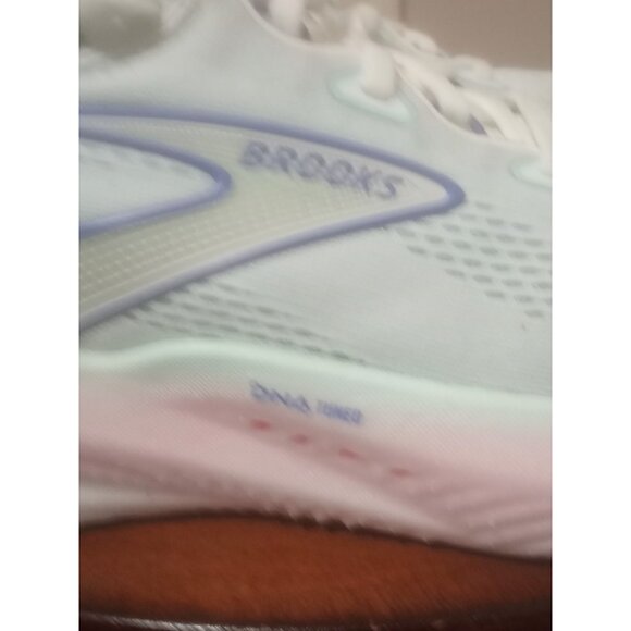 Brooks Glycerin GTS 22 Womens Size 8 B Blue Pink Athletic Running Shoes Sneakers - Picture 5 of 15